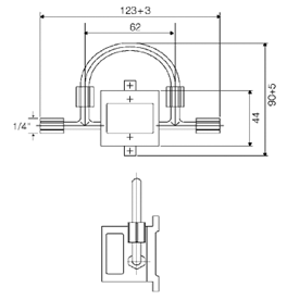 Габариты KFF-/KFG-1…1/4”