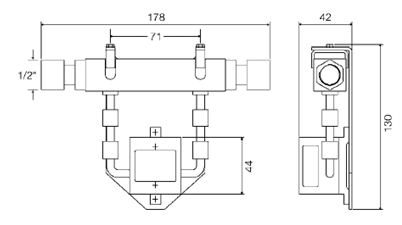 Габариты KFF-/KFG-1…1/2”