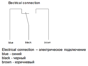 Электрическое подключение