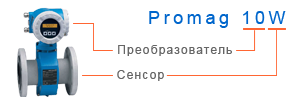 Маркировка расходомеров Promag